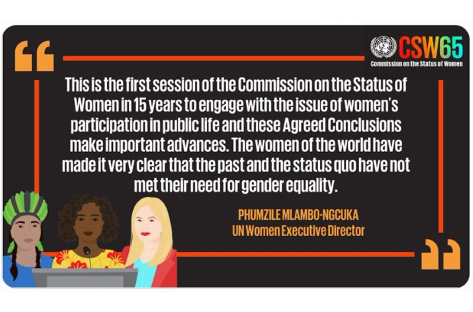 UN COMMISSION ON THE STATUS OF WOMEN International Campaign for Women